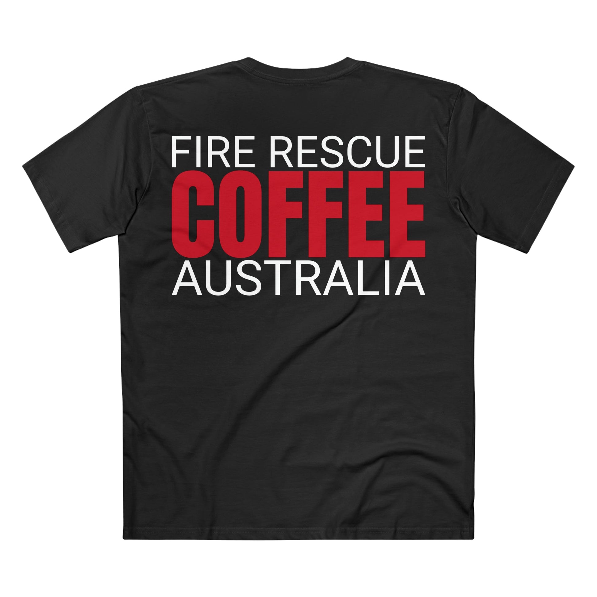 Fire Rescue Coffe Tshirt - Fire Rescue Coffee